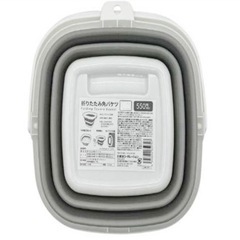 ダイソー　折りたたみバケツ（１０Ｌ）の画像