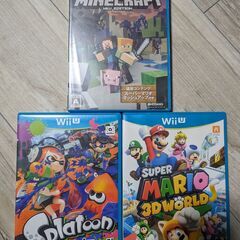 Wii U, Wii, PS3 ソフト各種