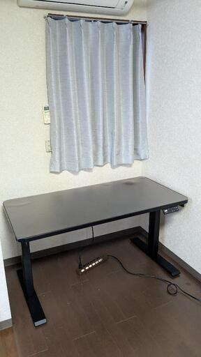 昇降デスク 自動昇降可能 横幅120cm