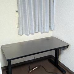 昇降デスク 自動昇降可能 横幅120cm
