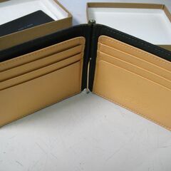 【⑬】革職人（レザーファクトリー）折カードケース　日本製　箱付き　カード入れの画像