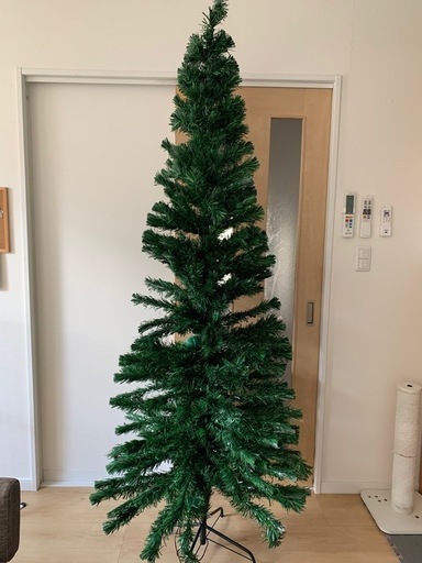 210cm 光るLEDファイバークリスマスツリー\n
