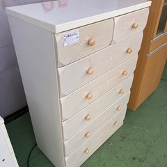 早い者勝ち！　木製オシャレ収納6段タンスの画像