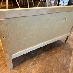 IKEAのベッドをDIYしたベンチの画像