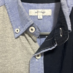 再投稿！MENSシャツLサイズ中古の画像