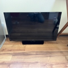 SHARP 液晶カラーTV 32V 2016年製　訳ありの画像