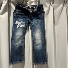 JENNI USED加工デニム 110サイズ　