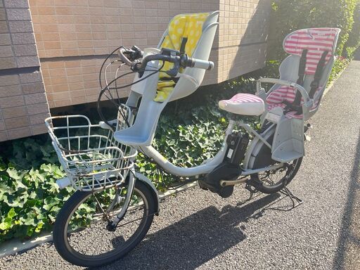 電動アシスト自転車 ビッケ bikke BK0C26 前後チャイルドシート付