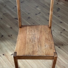 【引取りに来られる方限定】無印良品の椅子の画像