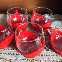 ★昭和食器★耐熱グラス6個セット