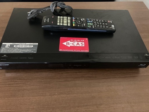 シャープ　ブルーレイレコーダー　BD-S520 /500GB