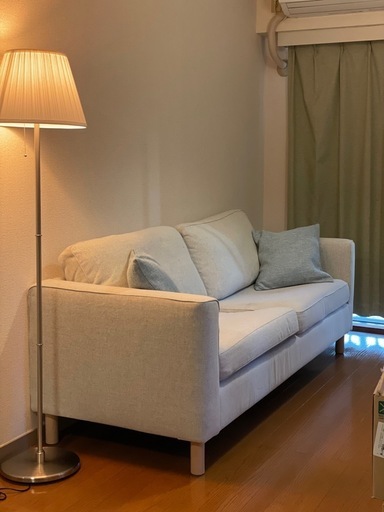 【12日昼前後受け渡し限定】 IKEA ソファー ３人がけ　美品　相談可