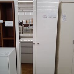 ★ジモティ割あり★  ワードローブ ホワイト H201×D54×W80 クリーニング済み MT2622の画像