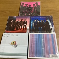 未使用　嵐　シングルCD３枚+アルバム２枚の画像