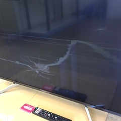 ジャンク＞液晶割れ・SONY KJ-43X7500F 43型 4K液晶テレビ