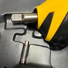 電動インパクトレンチ　DC12V電源　自動車用　BAL　超薄型ソケット付属（19mm、21mm）の画像