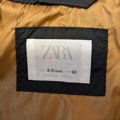 【子供服】ZARAダウン　98cm（2-3才）の画像