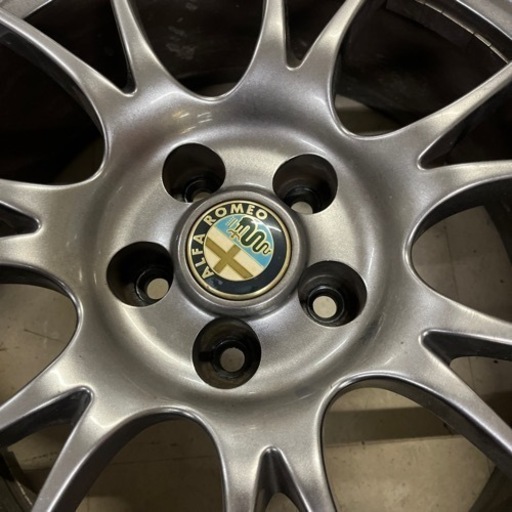 アルファロメオ　147 156など Stradista ストラディスタ ブロンズ　17×7.5J+35　98-5　4本