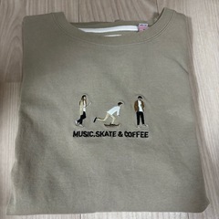 メンズ　刺繍カットソー