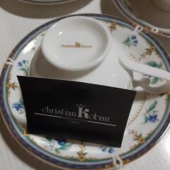 値下げ❗ christian Koban  ITALY ティーカップ&ソーサー 5客セットの画像