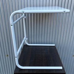 【お取引き中】キッチン スペースラック  キッチンラック 空間ラック トースターラック サポートラック 伸縮式 省スペース キッチン棚 調理家電ラック レンジ上ラック の画像