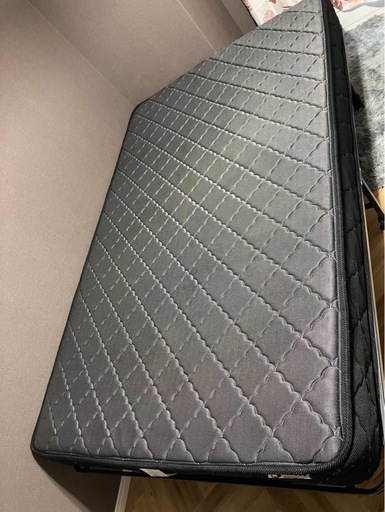 セミダブルベッド　（フレーム＋マットレスのセット）