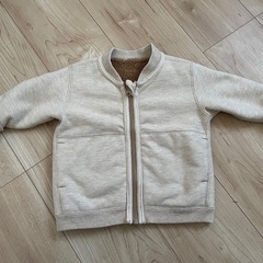 キッズ　ベビー　アウター　無印良品　80㎝の画像