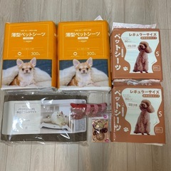 ペットシーツおもちゃ7点セット【猫砂サービス】