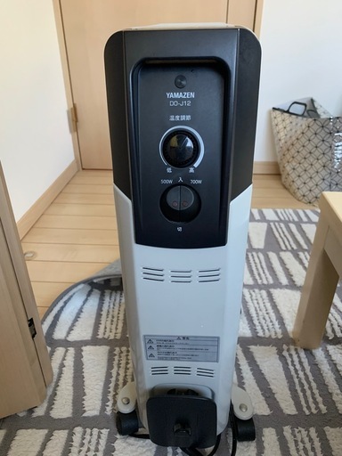 ヒーター山善オイルヒーター
