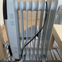 ヒーター山善オイルヒーターの画像