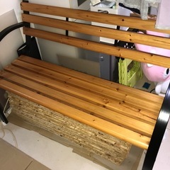 美品　ガーデンベンチ　引き取り希望