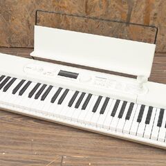 状態良好 CASIO カシオ 楽らくキーボード LK-526 61鍵盤 2022年製 ココチモオリジナル 光ナビゲーションキーボード 電子キーボード 楽器