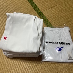 ★白衣　パンツのみ　看護師　新品1  着用済み8  ウエスト部分...