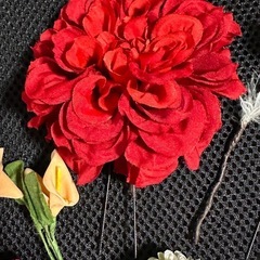 【髪飾り】　和装　手作りの画像