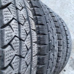 165R13LT 8PR BS冬タイヤ VL1 2016年製造 4本の画像