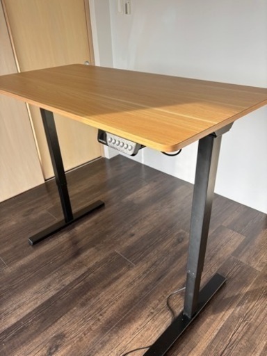 家具 オフィス用家具 机　デスク　スタンディングデスク　電動昇降式