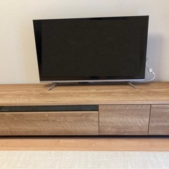 【お取引決定済】テレビ台　テレビボード　木製　LOWYA 日本製　