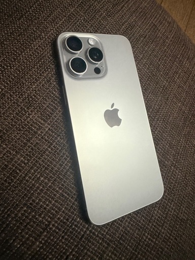 【超美品】iPhone15　promax 256 バッテリー状態100%