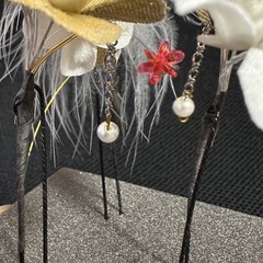 【髪飾り】　和装小物　手作りの画像