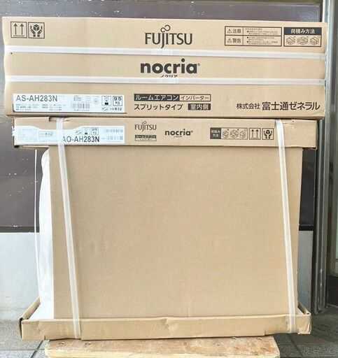 富士通ゼネラル　ノクリア　ルームエアコン　ホワイト　主に10畳用　AS-AH283N-W