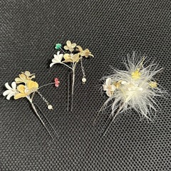 【髪飾り】　和装小物　手作りの画像