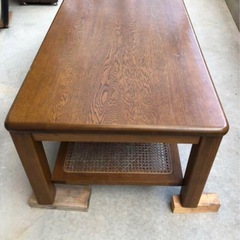 浜本工芸　木製テーブルの画像
