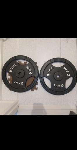 WFG ダンベル15kg✖️2枚