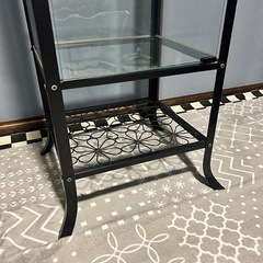 　IKEA　ガラスケース　コレクションケースの画像