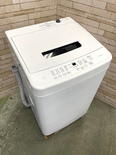 【美品】大阪送料無料★3か月保障付き★洗濯機★2021年★アイリスオーヤマ★4.5kg★IAW-T451★S-450
