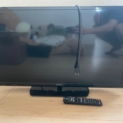 ［受付終了]32インチ液晶テレビ　SHARP　