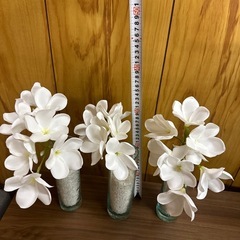 アジアンプルメリア造花　セットの画像