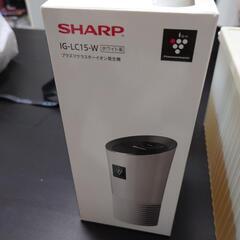 【値下げ】卓上空気清浄機(SHARP社製:IG-LC15-W)