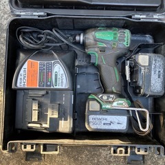 値下げ！HITACHIインパクトドライバ14.4Vの画像