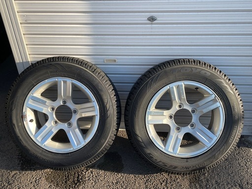 ジムニーJB23中期型純正ホイール＋冬タイヤ